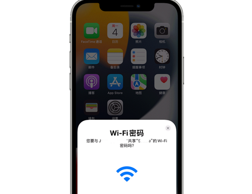 武邑苹果15维修店分享iPhone15如何共享Wi-Fi密码 